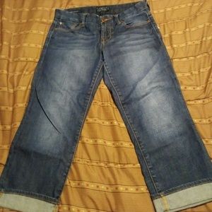 Women's cropped Capri lucky brand jeans size 27